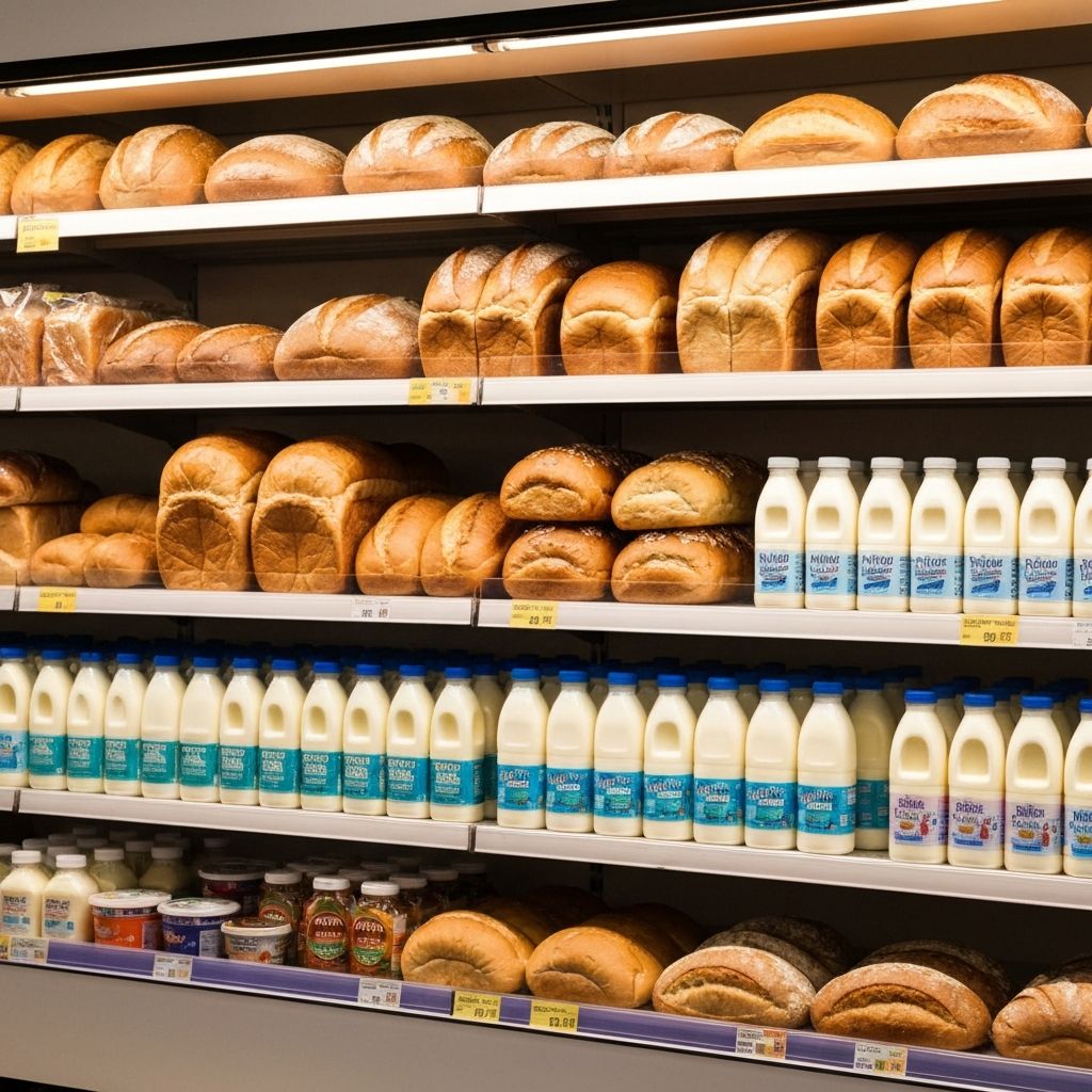 Milk, Bread & Essentials